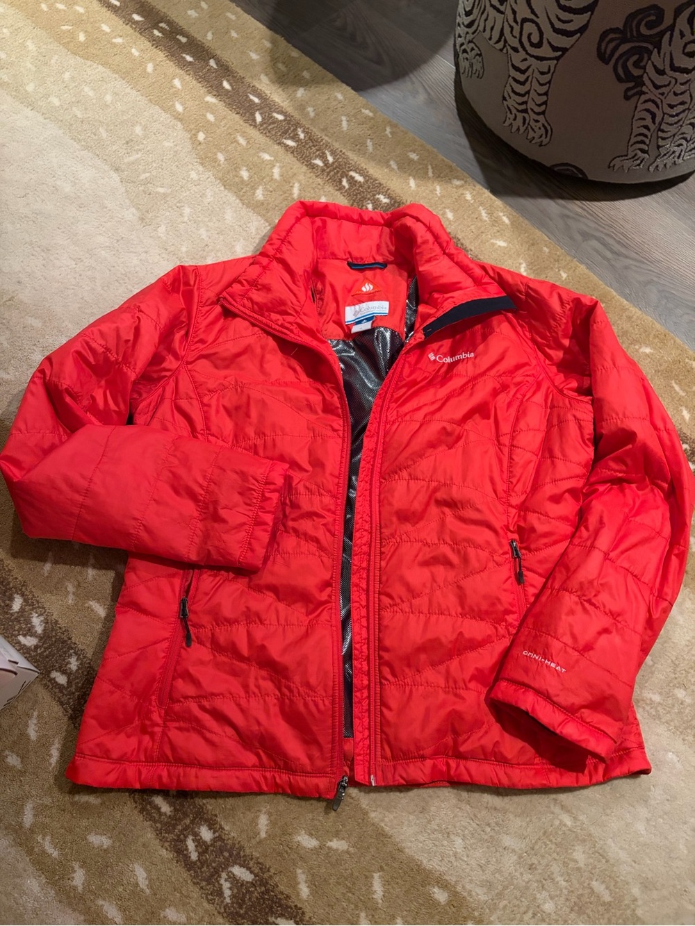 Columbia Red Omni-Heat Jacket